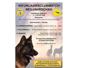 Nieuwjaarsclubmatch 2025