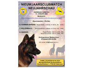 Nieuwjaarsclubmatch 2025