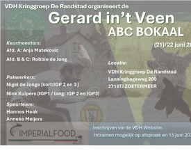 Gerard In 't Veen Bokaal